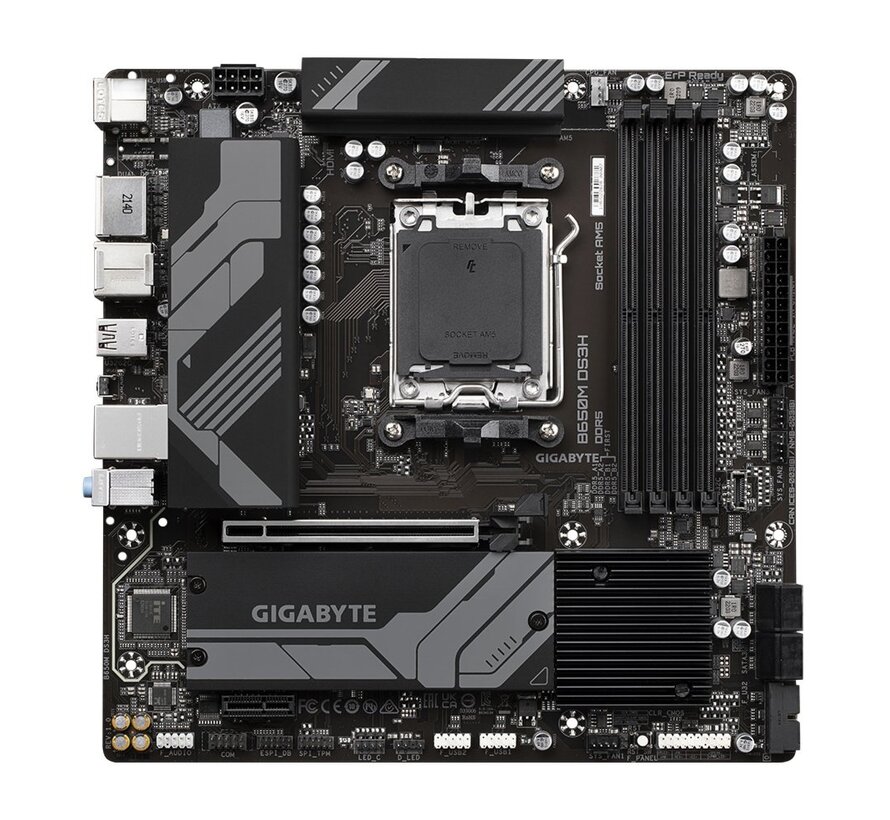 B650M DS3H | Socket AM5 | AMD B650 | 4xDDR5 | Micro-ATX | Moederbord