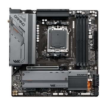 Gigabyte B650M GAMING X AX (rev. 1.x) | Socket AM5 | AMD B650 | 4xDDR5 | Micro-ATX | Moederbord