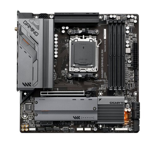 Gigabyte B650M GAMING X AX (rev. 1.x) | Socket AM5 | AMD B650 | 4xDDR5 | Micro-ATX | Moederbord