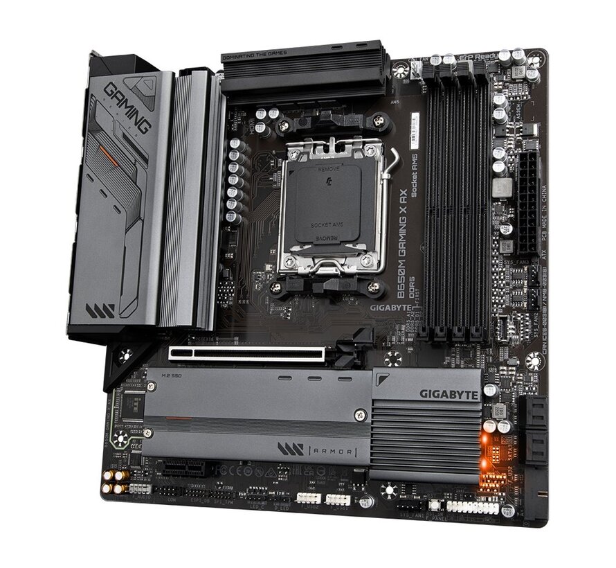 B650M GAMING X AX (rev. 1.x) | Socket AM5 | AMD B650 | 4xDDR5 | Micro-ATX | Moederbord