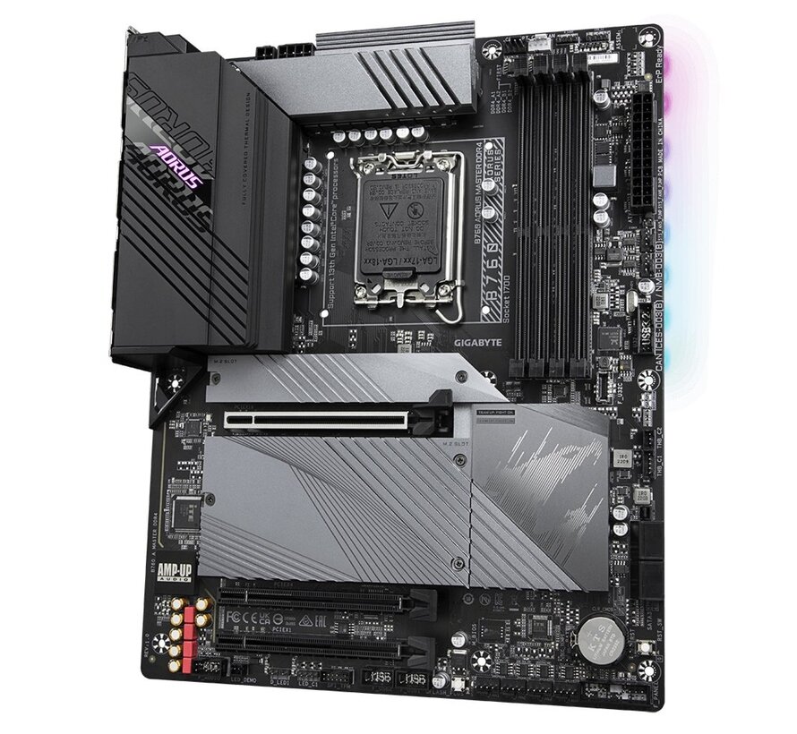B760 AORUS MASTER DDR4 (rev. 1.0) | Socket LGA 1700 | Intel B760 | 4xDDR4 | ATX | Moederbord