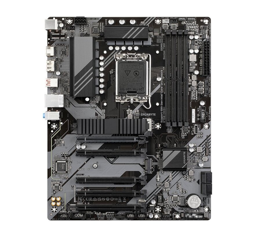 B760 DS3H | Socket LGA 1700 | Intel B760 | 4xDDR5 | ATX | Moederbord