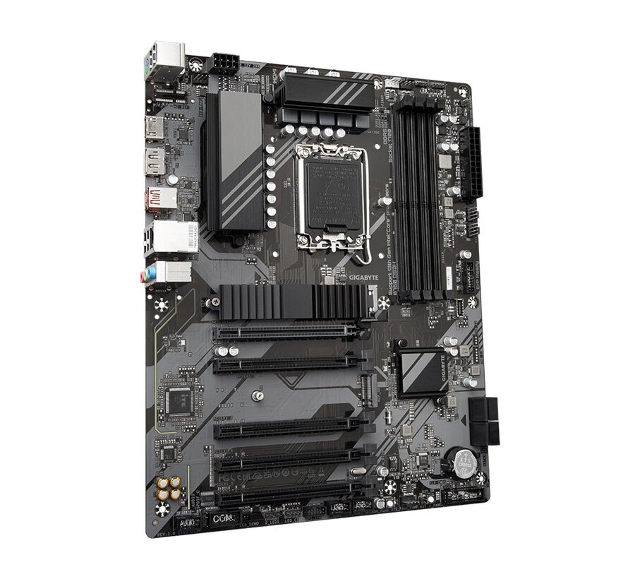 B760 DS3H | Socket LGA 1700 | Intel B760 | 4xDDR5 | ATX | Moederbord