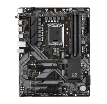 Gigabyte B760 DS3H AX WIFI | Socket LGA 1700 | Intel B760 | 4xDDR4 | ATX | Moederbord
