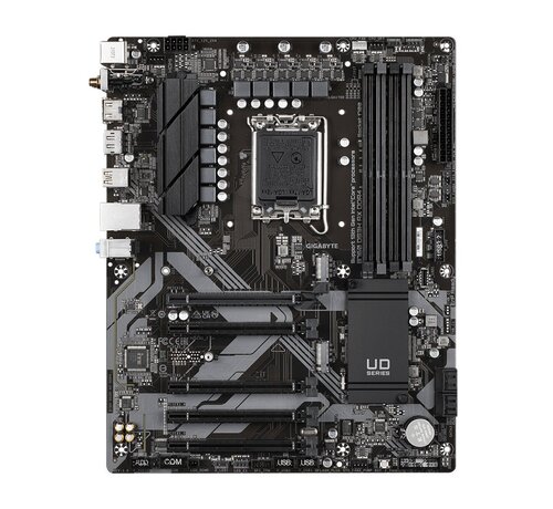Gigabyte B760 DS3H AX WIFI | Socket LGA 1700 | Intel B760 | 4xDDR4 | ATX | Moederbord