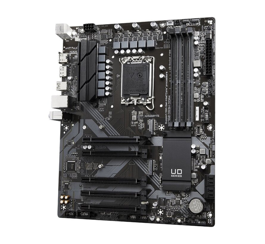 B760 DS3H | Socket LGA 1700 | Intel B760 | 4xDDR4 | ATX | Moederbord