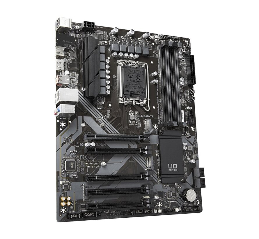 B760 DS3H | Socket LGA 1700 | Intel B760 | 4xDDR4 | ATX | Moederbord