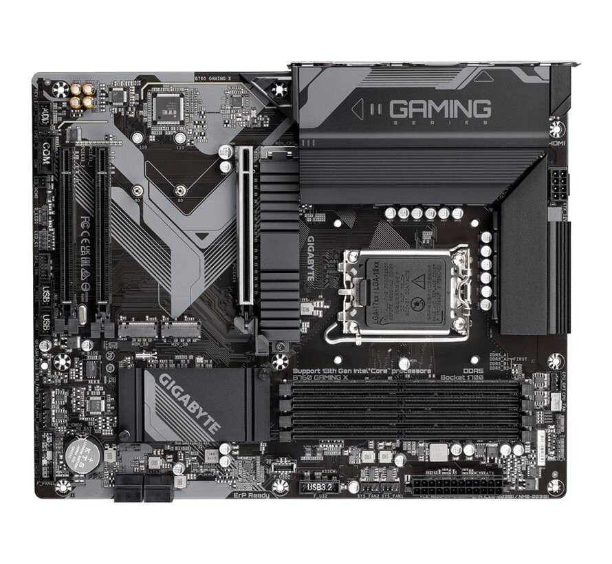 B760 GAMING X | Socket LGA 1700 | Intel B760 | 4xDDR5 | ATX | Moederbord