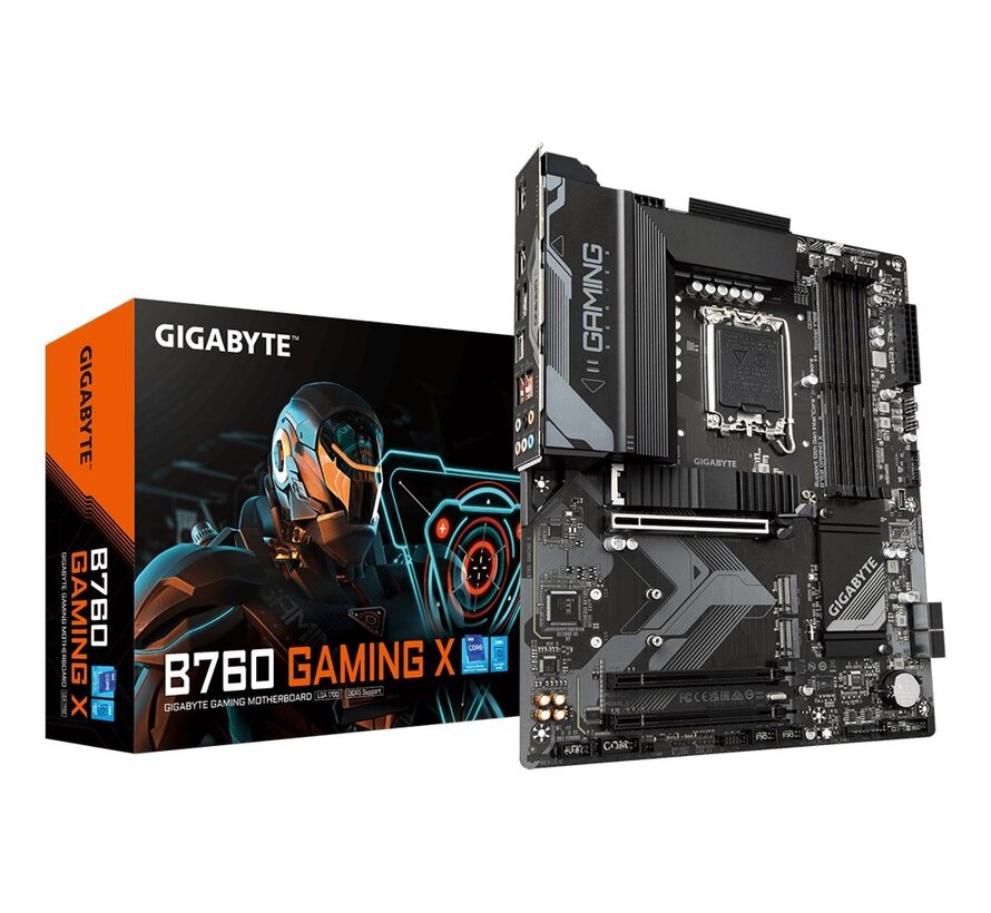 B760 GAMING X | Socket LGA 1700 | Intel B760 | 4xDDR5 | ATX | Moederbord