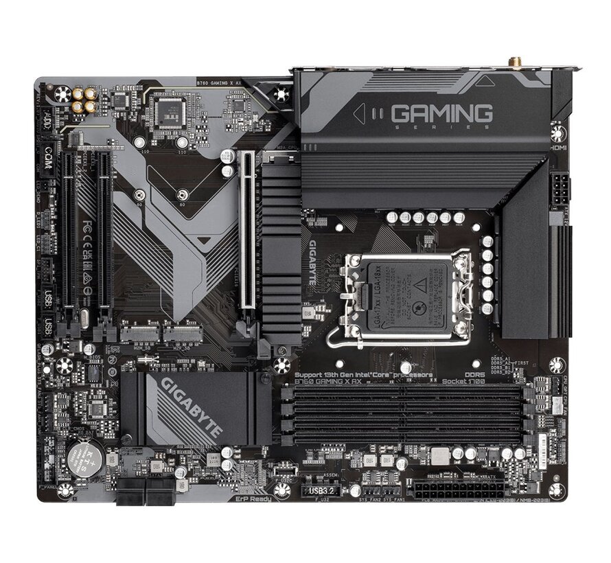 B760 GAMING X AX | Socket LGA 1700 | Intel B760 | 4xDDR5 | ATX | Moederbord
