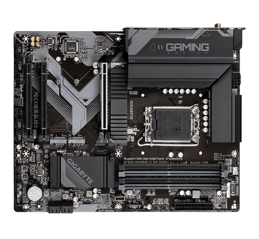 B760 GAMING X AX DDR4 | Socket LGA 1700 | Intel B760 | 4xDDR4 | ATX | Moederbord