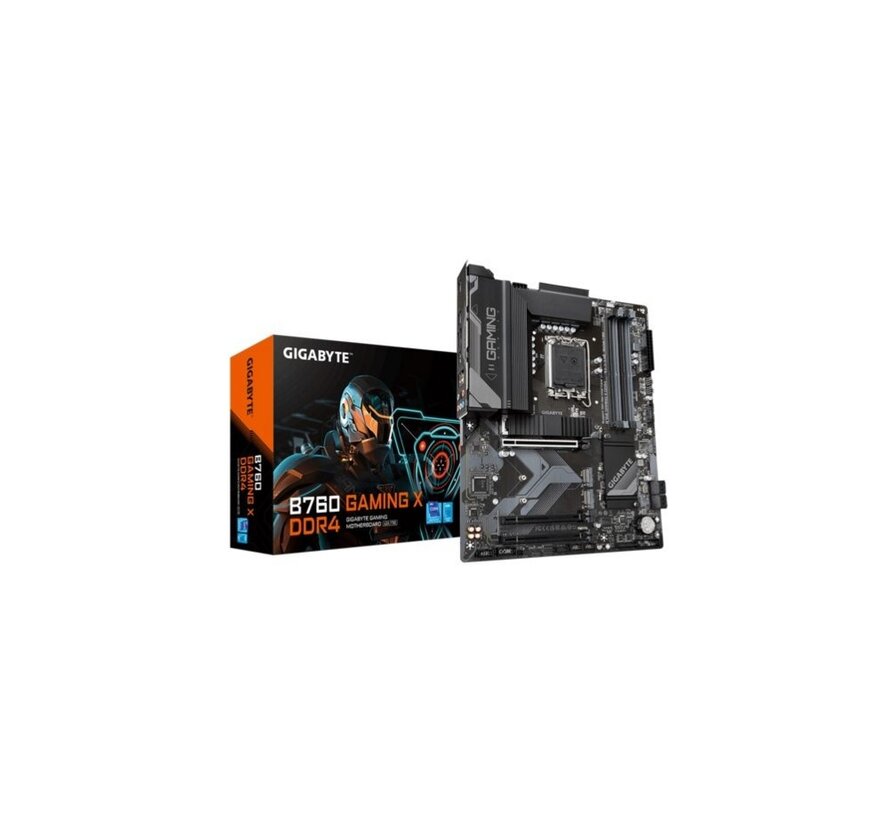 B760 GAMING X DDR4 | Socket LGA 1700 | Intel B760 | 4xDDR4 | ATX | Moederbord