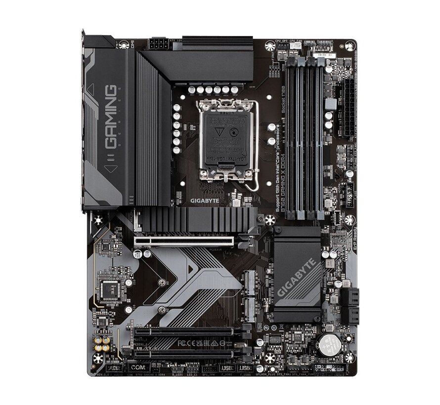 B760 GAMING X DDR4 | Socket LGA 1700 | Intel B760 | 4xDDR4 | ATX | Moederbord