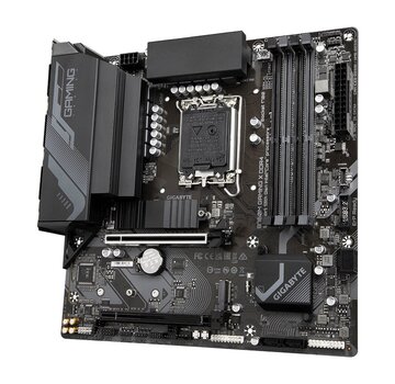 Gigabyte MB  B760M GAMING X | Socket LGA 1700 | Intel B760 | 4xDDR4 | Micro-ATX | Moederbord