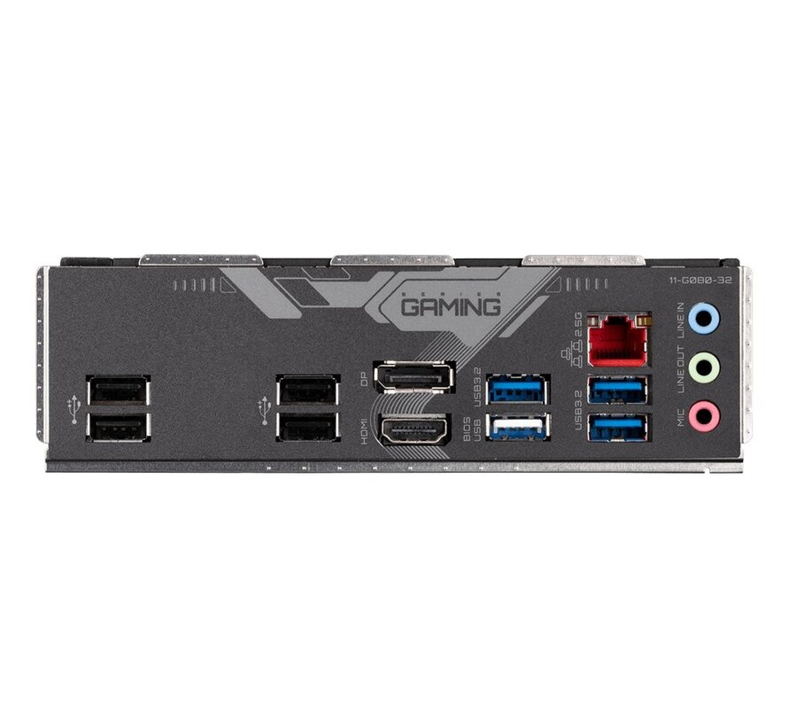 MB  B760M GAMING X | Socket LGA 1700 | Intel B760 | 4xDDR4 | Micro-ATX | Moederbord