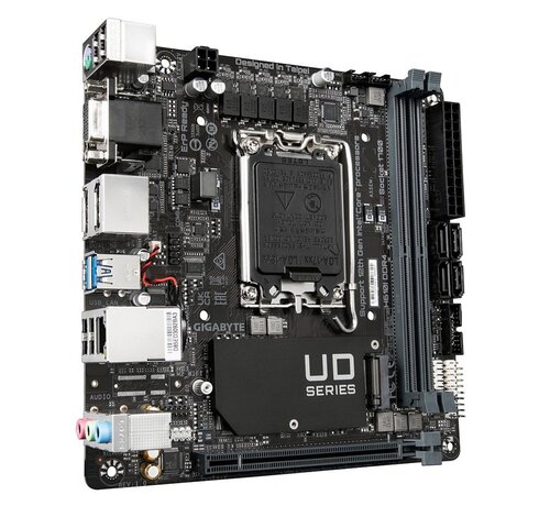 Gigabyte H610I DDR4 | Socket LGA 1700 | Intel H610 | 2xDDR4 | Mini-ITX | Moederbord