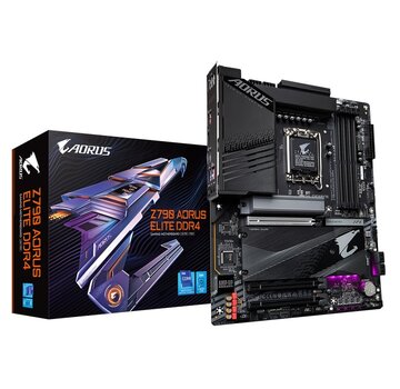 Gigabyte Z790 AORUS ELITE DDR4 | Socket LGA 1700 | Intel Z790 | 4xDDR4 | ATX | Moederbord
