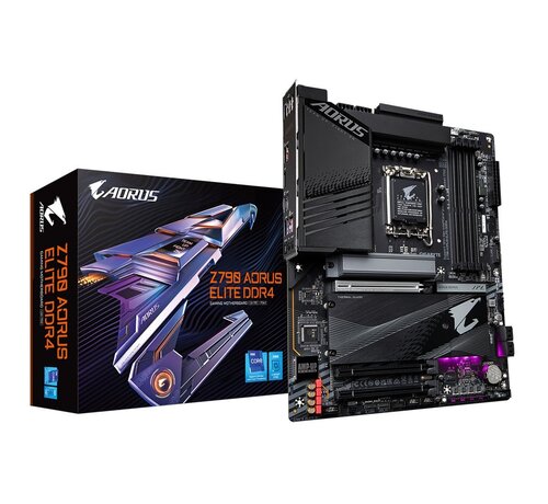 Gigabyte Z790 AORUS ELITE DDR4 | Socket LGA 1700 | Intel Z790 | 4xDDR4 | ATX | Moederbord