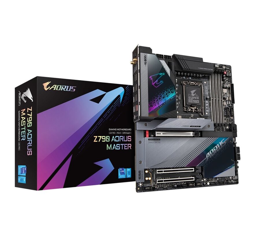 Z790 AORUS MASTER | Socket LGA 1700 | Intel Z790 | 4xDDR5 | Extended ATX | Moederbord