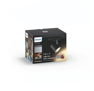 Philips Hue Runner Spot (White Ambiance, incl. DIM switch) Zwart
