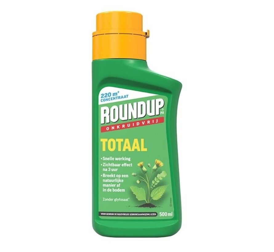 ROUNDUP Totaal Onkruidvrij Concentraat 500 ml