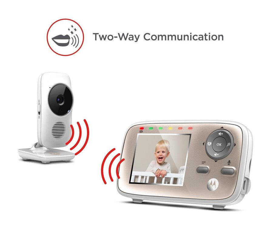 Motorola MBP667 Connect Wifi Babyfoon met camera