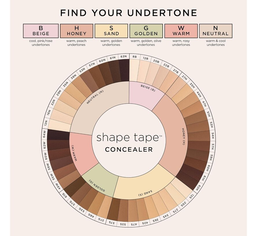 Tarte Shape Tape Contour Concealer 53S Deep Sand