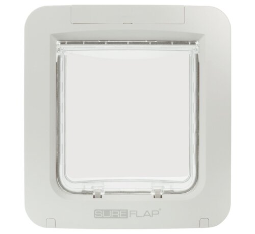 Sureflap Dierenluik Microchip M - Kattenluik - 28x7x26 cm Wit