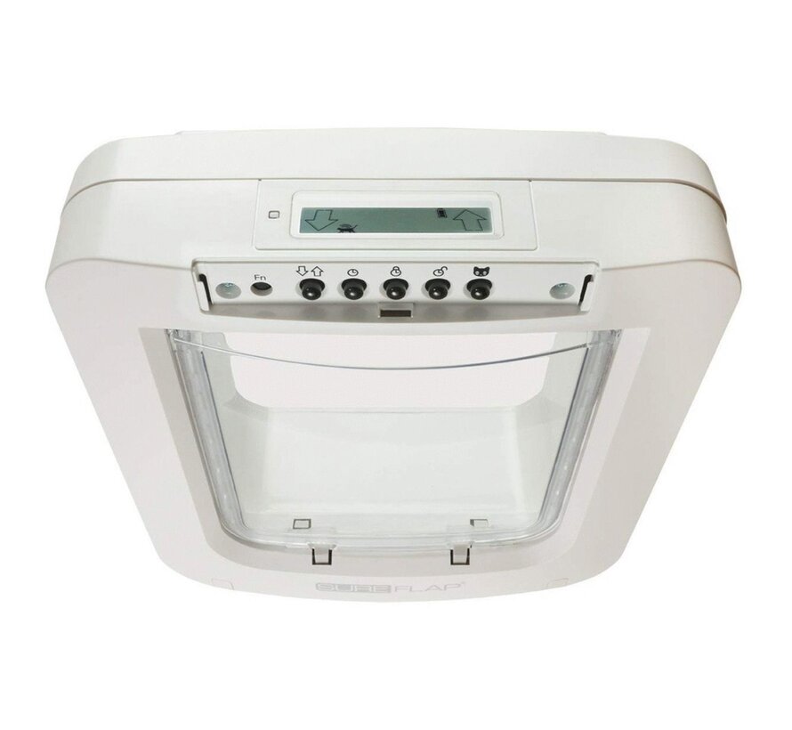 Sureflap Dierenluik Microchip M - Kattenluik - 28x7x26 cm Wit