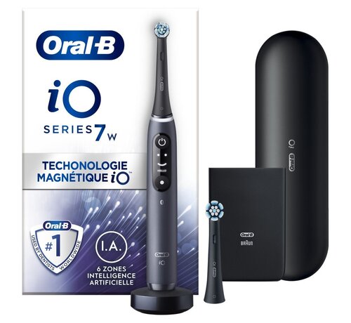 Oral-B iO 7W Zwart Elektrische Tandenborstel