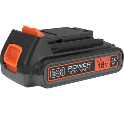 Black & Decker Lithium ion schuifaccu 18V. 2.0Ah