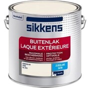 Sikkens buitenlak zijdeglans RAL 9010 gebroken wit 2,5 liter
