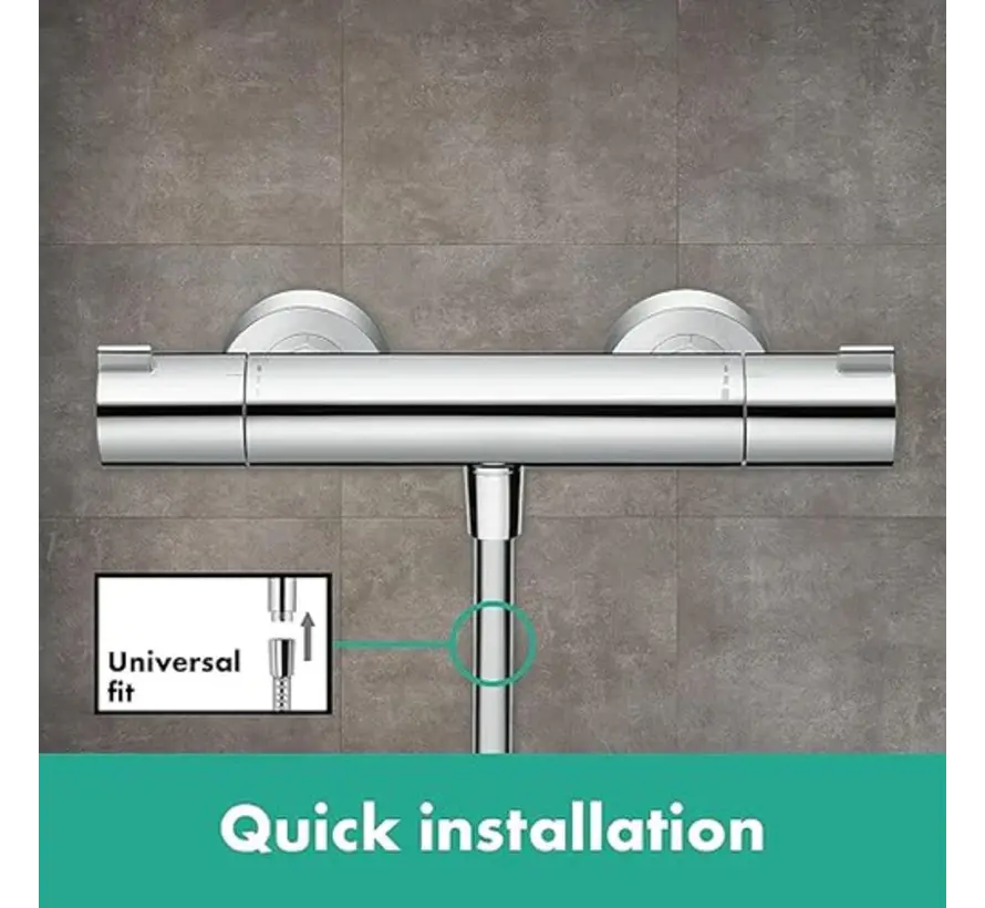 Hansgrohe Thermostatische Douchekraan MyFox Chroom 15 cm