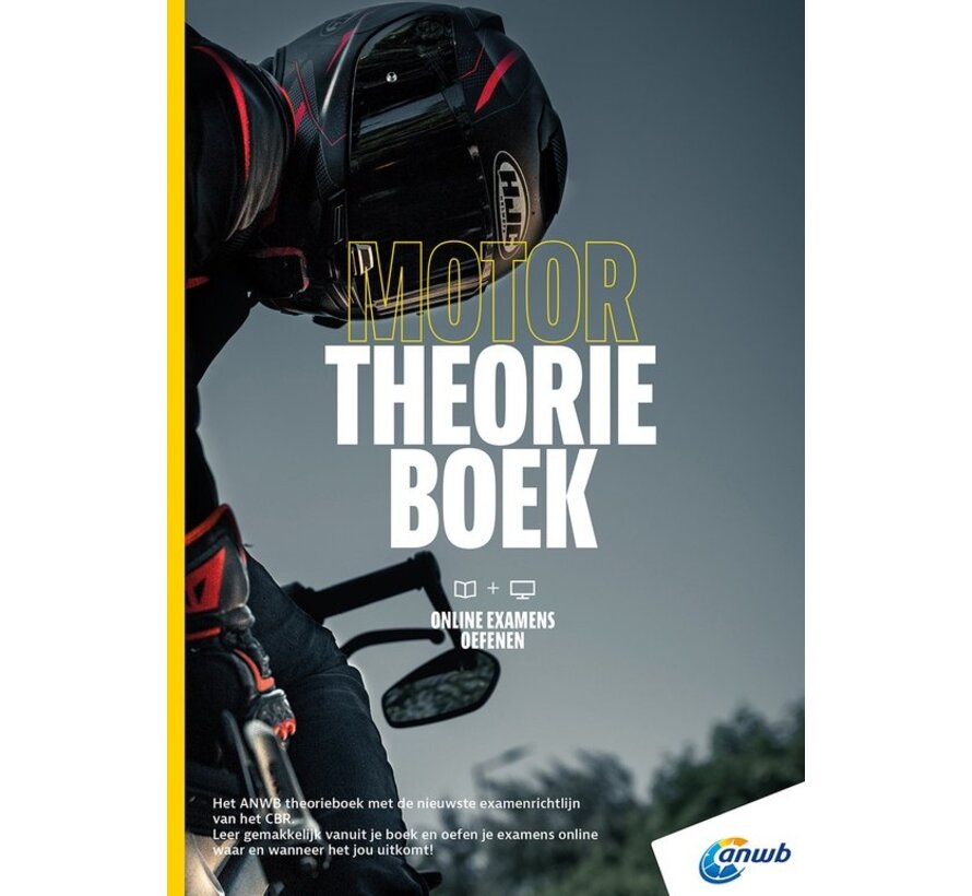 ANWB Rijopleiding - Motor - Theorieboek+online examens oefenen Rijbewijs A