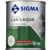 Sigma Exterieur buitenlak hoogglans RAL 9010 zuiverwit 750 ml