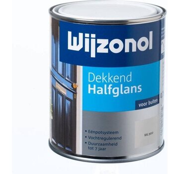 Wijzonol Dekkend Halfglans - 0,75l - 9235 - Roomwit