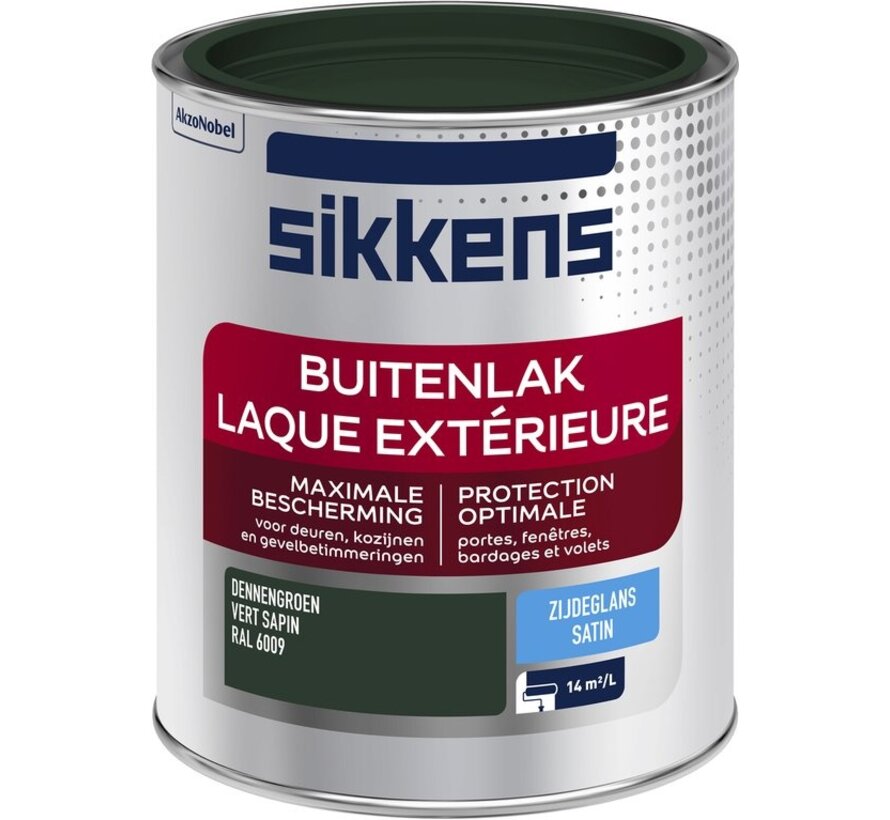 Sikkens Buitenlak - Zijdeglans - RAL 6009 - 0.75L