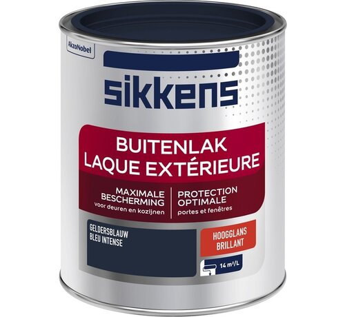Sikkens - Buitenlak Hoogglans - Geldersblauw - 750 ML