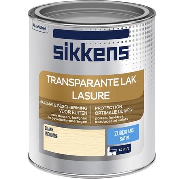 Sikkens - Transparante Buitenlak Zijdeglans - Blank - 750 ML