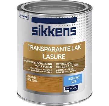 Sikkens Sikkens buitenlak zijdeglans transparant licht eiken 750 ml