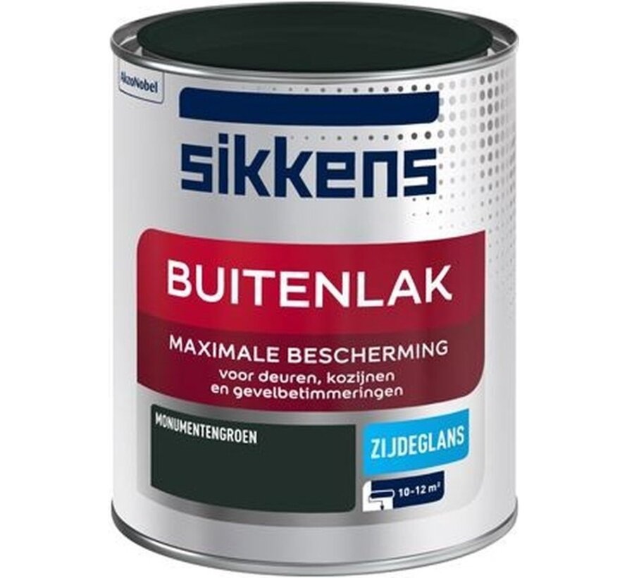 Sikkens buitenlak zijdeglans monumentengroen 750 ml