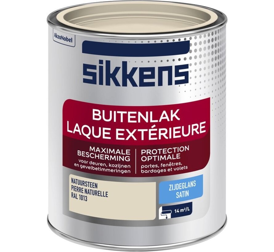 Sikkens Buitenlak - Zijdeglans - RAL 1013 - 0.75L