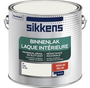 Sikkens Binnenlak Hoogglans RAL 9016 - 2,5L
