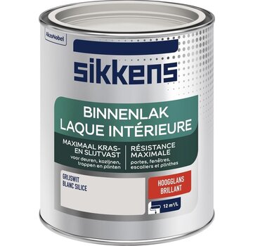 Sikkens binnenlak hoogglans grijswit 750 ml