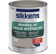 Sikkens - Binnenlak - Verf - Hoogglans - Warm Grijs - 750 ml