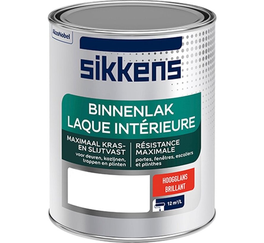 Sikkens - Binnenlak Hoogglans - F4.04.73 - 750 ML