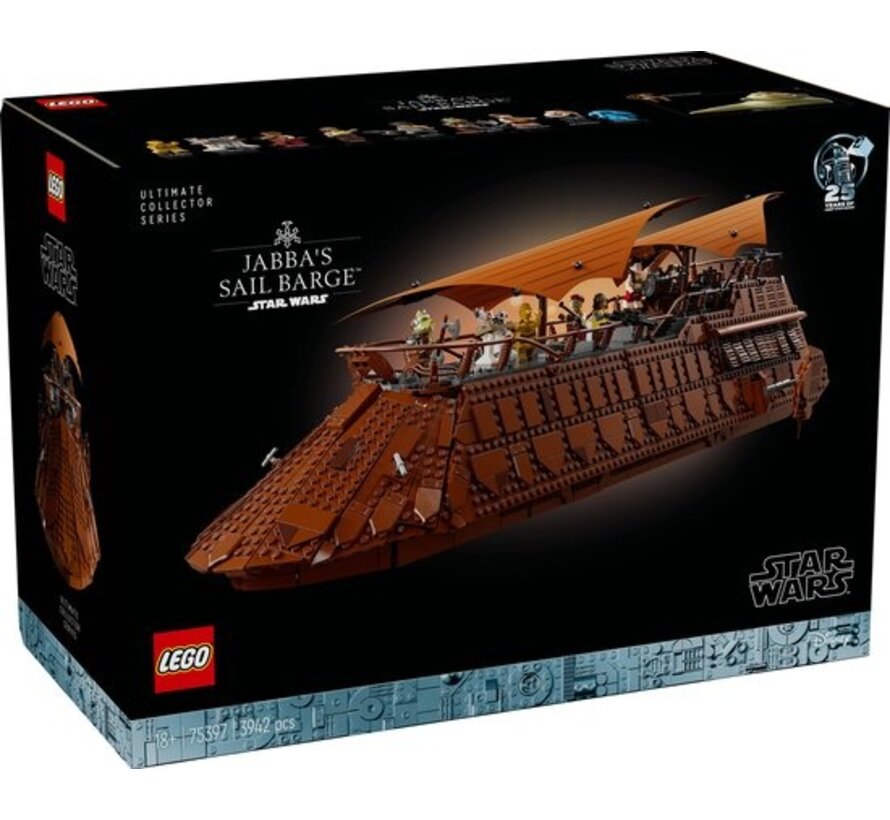 LEGO Jabba's zeilschip 75397
