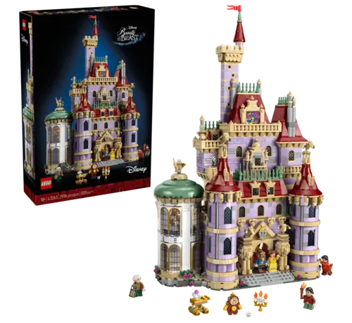 LEGO Disney Princess Belle en het Beest Kasteel 43263
