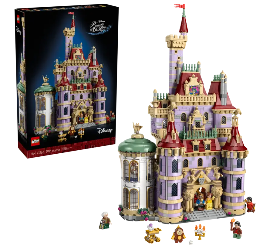 LEGO Disney Princess Belle en het Beest Kasteel 43263