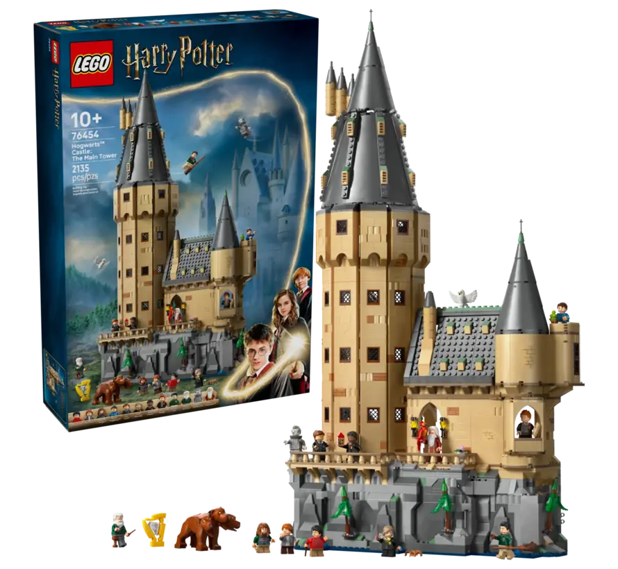 LEGO Harry Potter Kasteel Zweinstein: de Hoofdtoren 76454